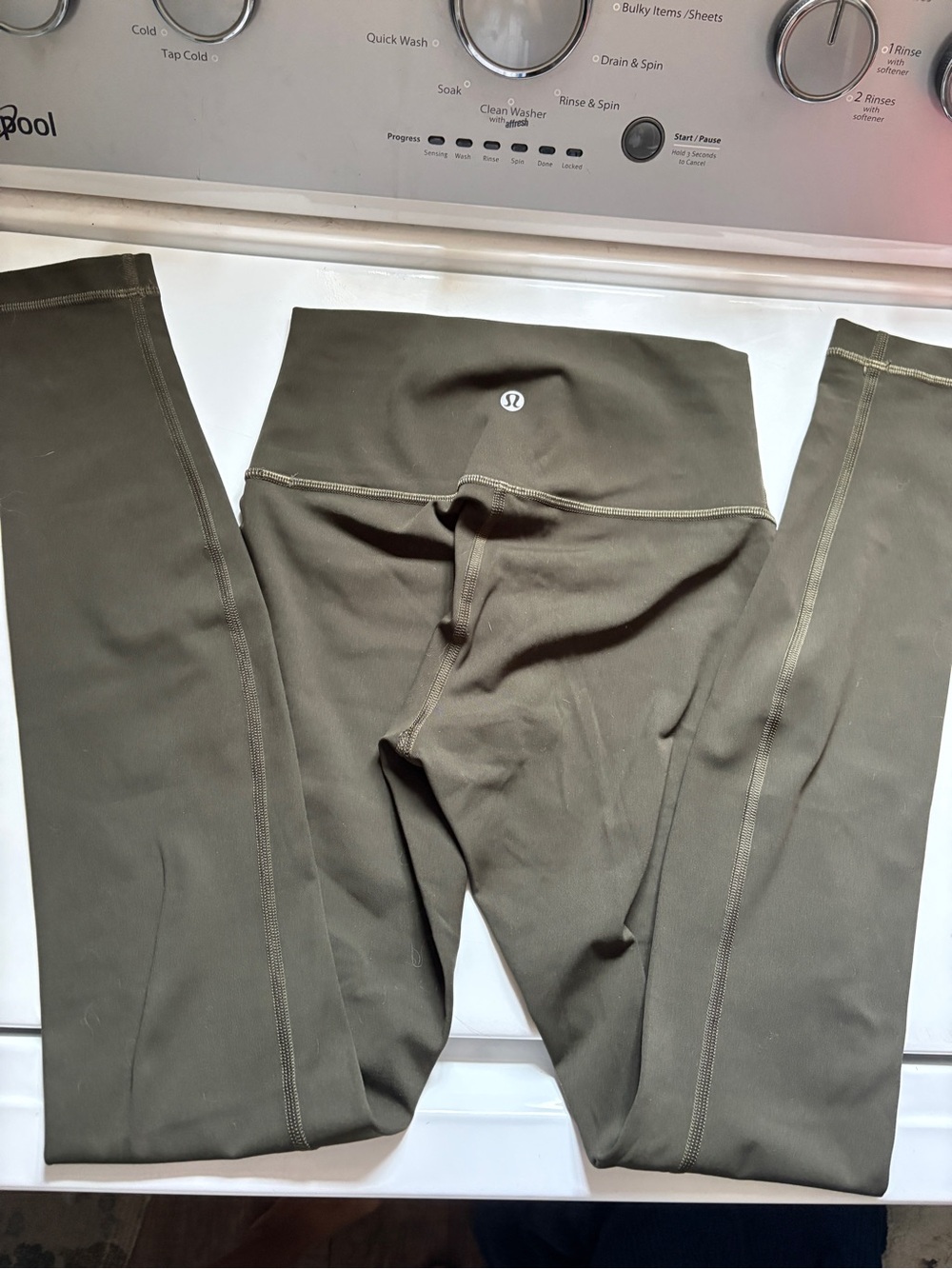 lululemon athletica Olive Green Leggings